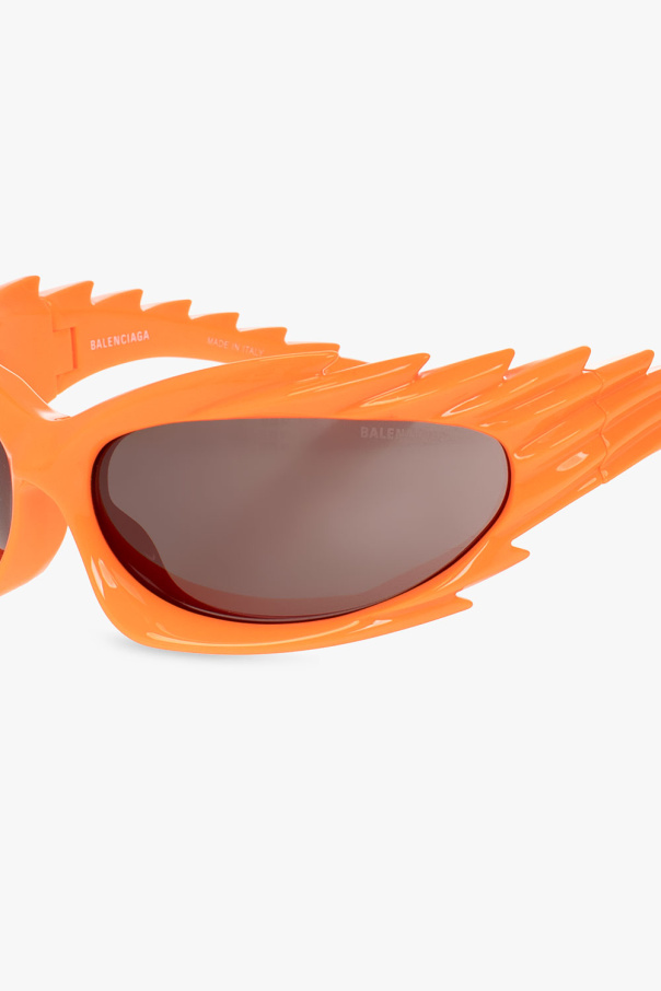 Neon 'Spike Rectangle' sunglasses Balenciaga - Vitkac Canada